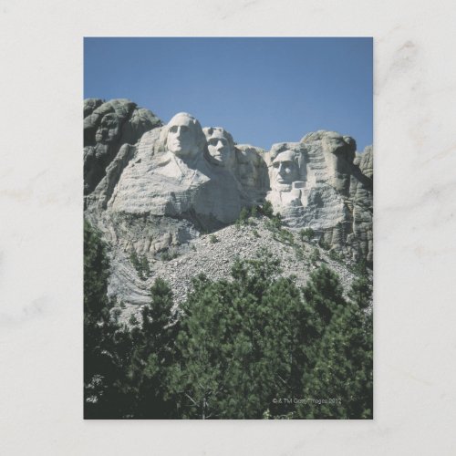 Mount Rushmore  South Dakota Postcard