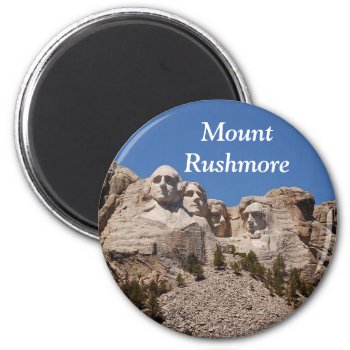 Mount Rushmore - Souvenir Magnet by ImpressImages at Zazzle