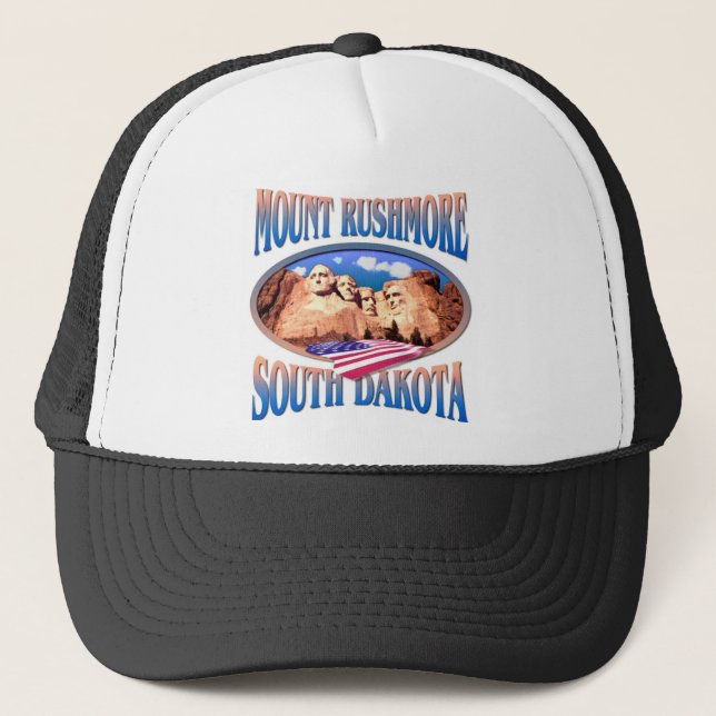 Mount Rushmore Trucker Hat (Front)