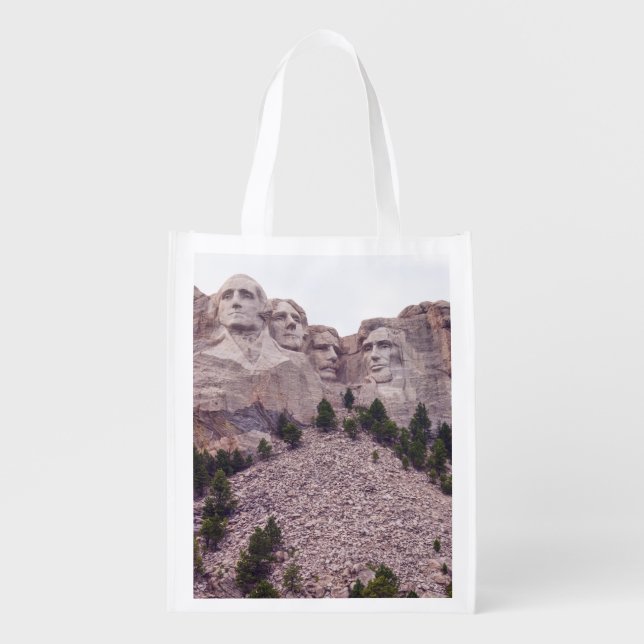 Mount Rushmore's Four Grocery Bag (Front)