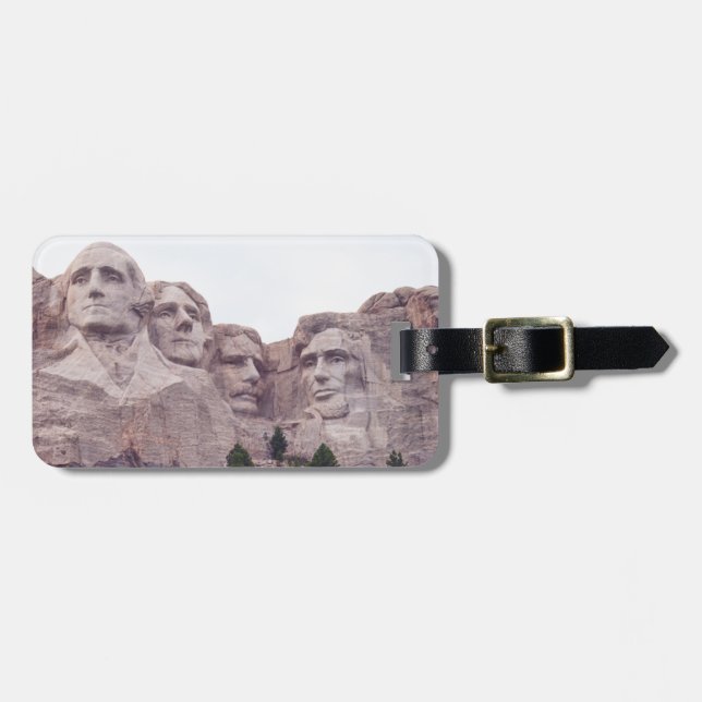 Mount Rushmore's Four Luggage Tag (Front Horizontal)