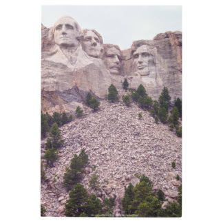 Mount Rushmore's Four Metal Print