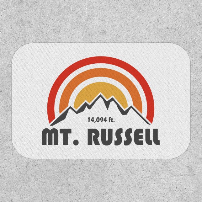 Mount Russell California Patch (Front)