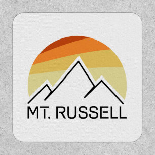 Mount Russell California Retro Patch