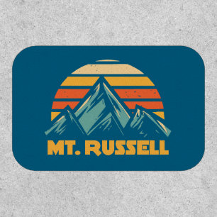 Mount Russell California Retro Turquoise Patch
