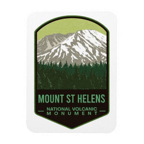 Mount Saint Helens National Volcanic Monument Magnet