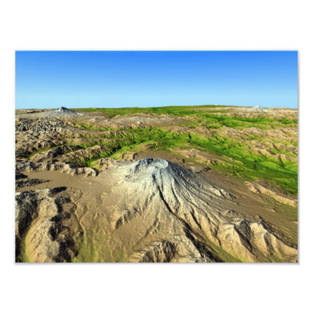 Mount Saint Helens Photo Print (Front)
