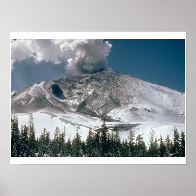 Mount Saint Helens - Pre-Eruption Poster (Front)
