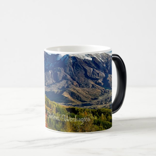 Mount Saint Helens, Washington Color Morph Mug (Front Right)