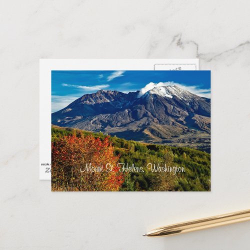 Mount Saint Helens Washington Postcard