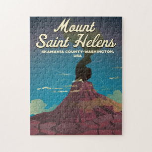 Mount Saint Helens Washington USA Jigsaw Puzzle