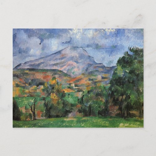 Mount Sainte_Victoire by Paul Cezanne Postcard
