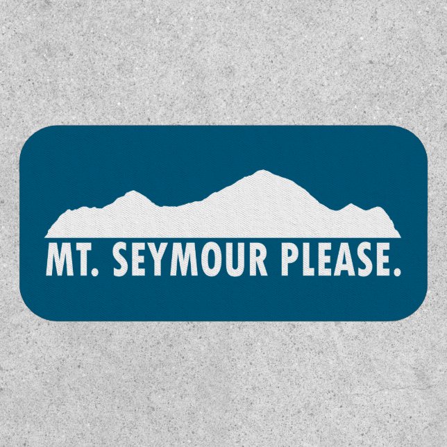 Mount Seymour Please Patch (Front)