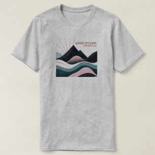 Mount Seymour Provincial Park Colored Hills T-Shirt