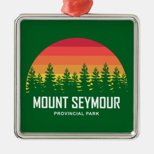 Mount Seymour Provincial Park Metal Ornament