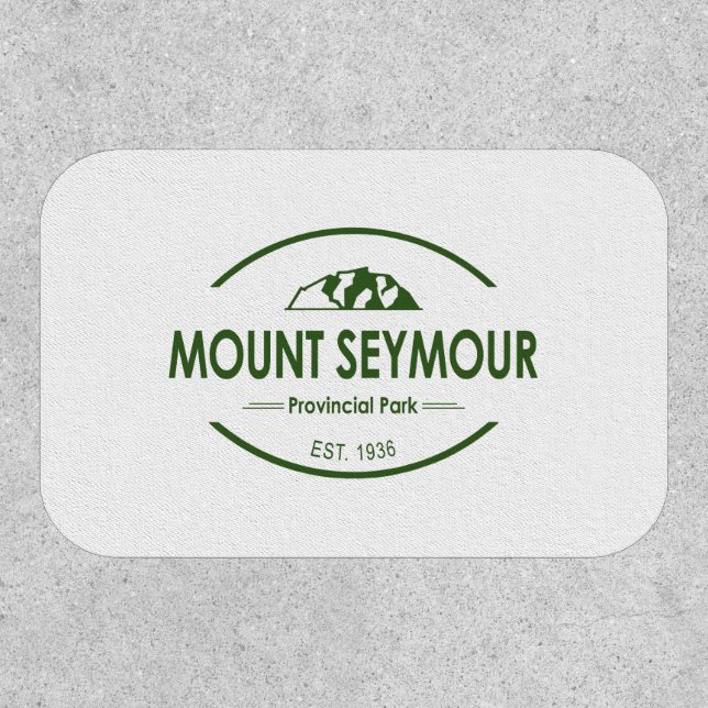 Mount Seymour Provincial Park Patch (Front)