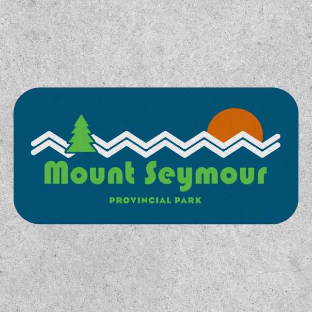 Mount Seymour Provincial Park Retro Patch (Front)
