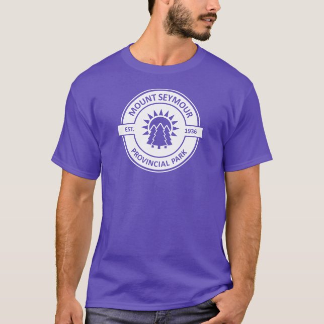 Mount Seymour Provincial Park Sun Trees T-Shirt (Front)