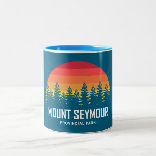 Mount Seymour Provincial Park Two-Tone Coffee Mug