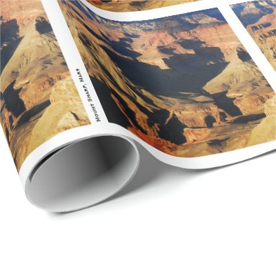 Mount Sharp on Planet Mars Photo Wrapping Paper