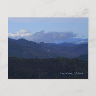 Mount Shasta above the clouds... Postcard