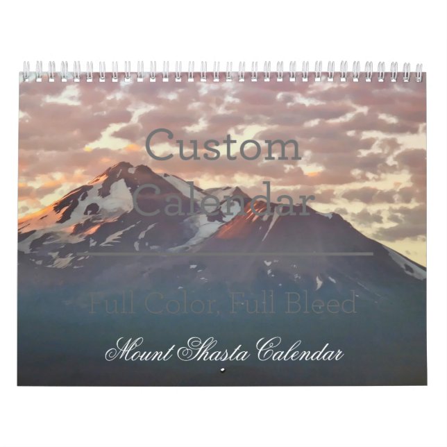 MOUNT SHASTA CALENDAR (Cover)