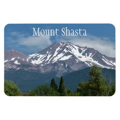 Mount Shasta California Magnet