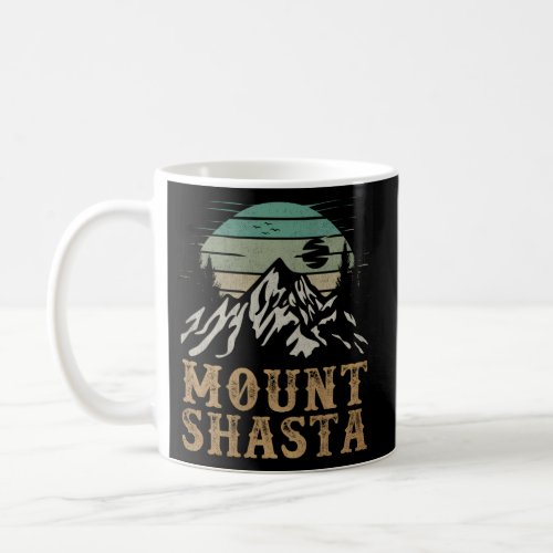 Mount Shasta California Merchandise Hiking Mount S Coffee Mug