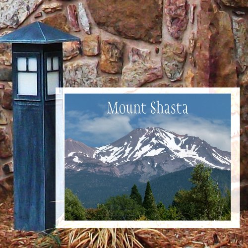 Mount Shasta California Postcard