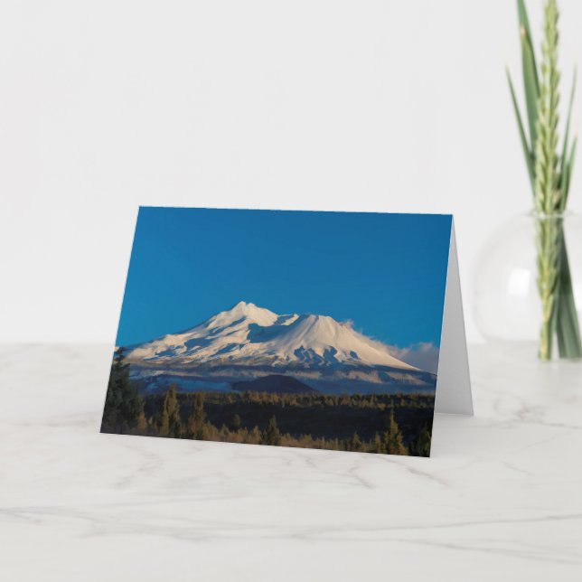 MOUNT SHASTA CARD (Front)