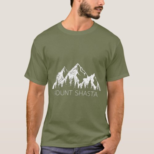 Mount Shasta   Cool Mt Shasta  for Men  Women T_Shirt