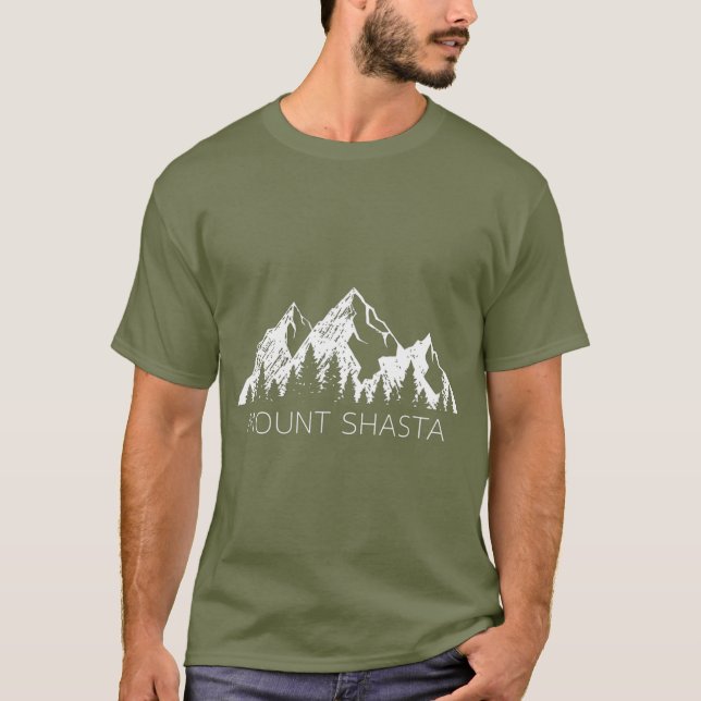 Mount Shasta   Cool Mt Shasta  for Men  Women T-Shirt (Front)