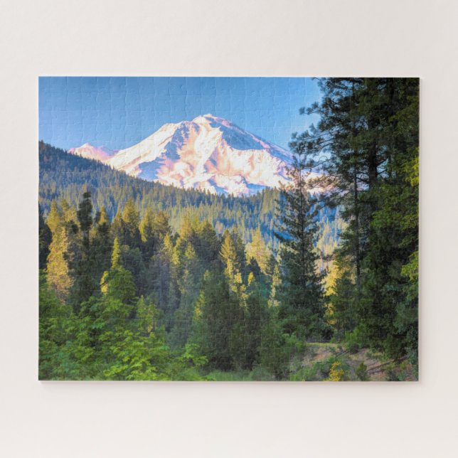 MOUNT SHASTA JIGSAW PUZZLE (Horizontal)