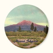 Mount Shasta Magnet