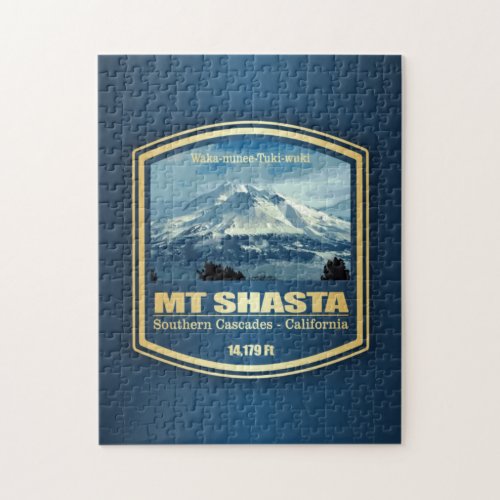 Mount Shasta PF Jigsaw Puzzle