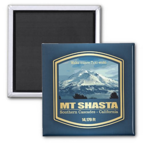 Mount Shasta PF Magnet