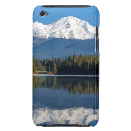 MOUNT SHASTA REFLECTED BARELY THERE iPod CASE