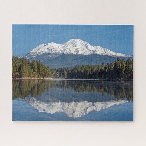 MOUNT SHASTA REFLECTED JIGSAW PUZZLE