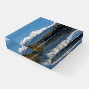 MOUNT SHASTA REFLECTED PAPERWEIGHT