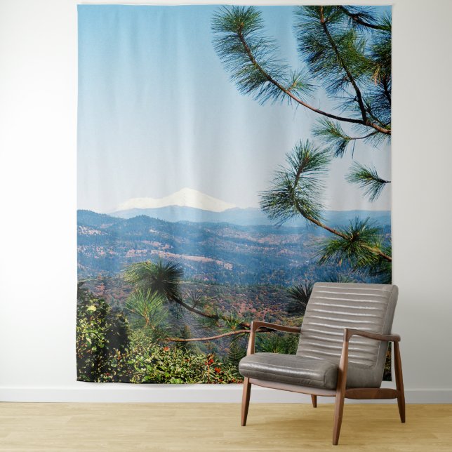 Mount Shasta through the trees...... Tapestry (In Situ)