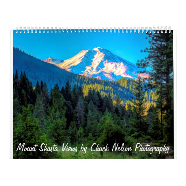 MOUNT SHASTA VIEWS #3 CALENDAR (Cover)