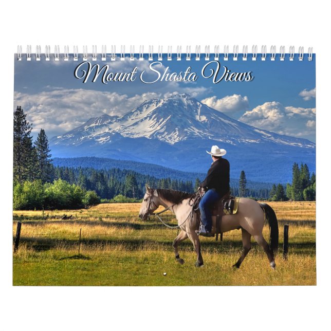 MOUNT SHASTA VIEWS #4 CALENDAR (Cover)