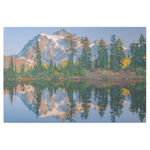 Mount Shuksan mirrored in Reflection Lake Gallery Wrap