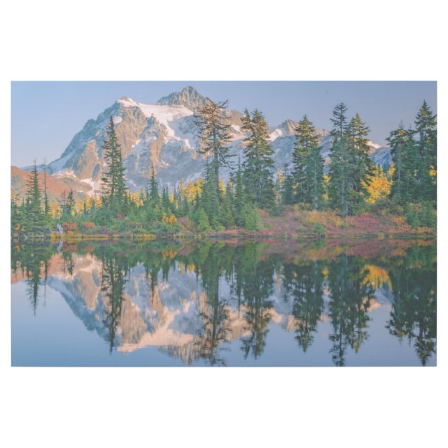 Mount Shuksan mirrored in Reflection Lake Gallery Wrap (Front)