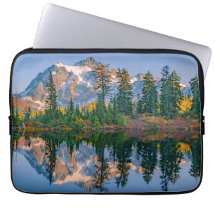 Mount Shuksan mirrored in Reflection Lake Laptop Sleeve