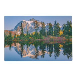 Mount Shuksan mirrored in Reflection Lake Placemat