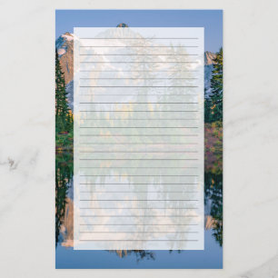 Mount Shuksan mirrored in Reflection Lake Stationery