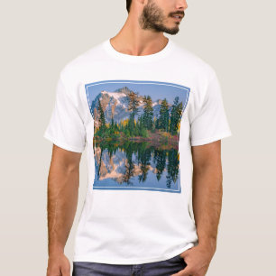 Mount Shuksan mirrored in Reflection Lake T-Shirt