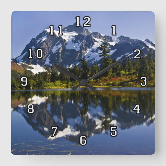 Mount Shuksan wall clock (Front)