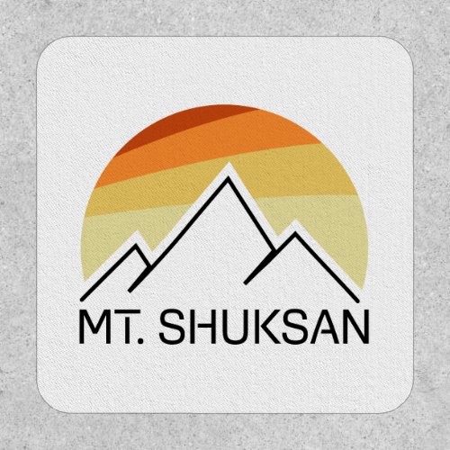 Mount Shuksan Washington Retro Patch